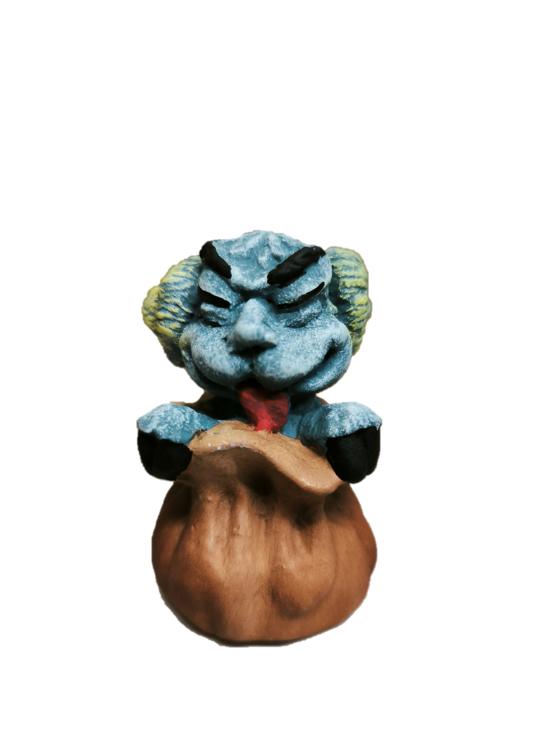 imagen saco personaje mitolog&iacute;a Busgosu