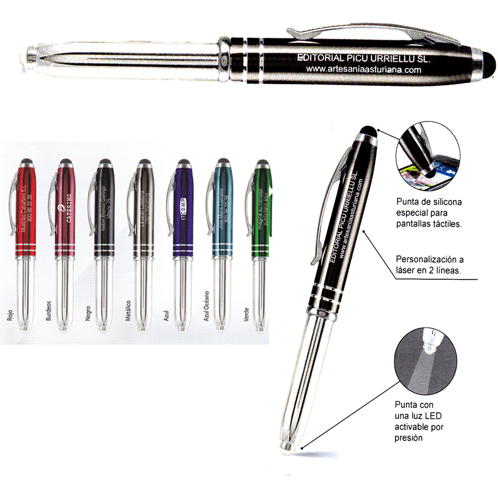 Imagen bolígrafo SKY Stylus para regalos de bodas, comuniones, eventos y congresos