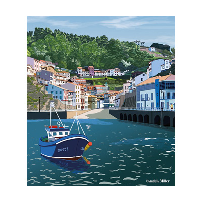 Postal Cudillero