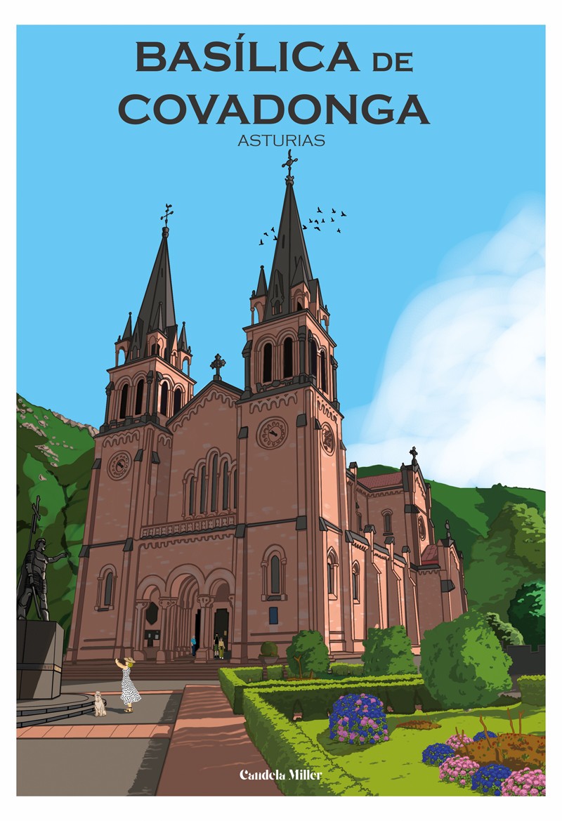 P&oacute;ster Bas&iacute;lica de Covadonga