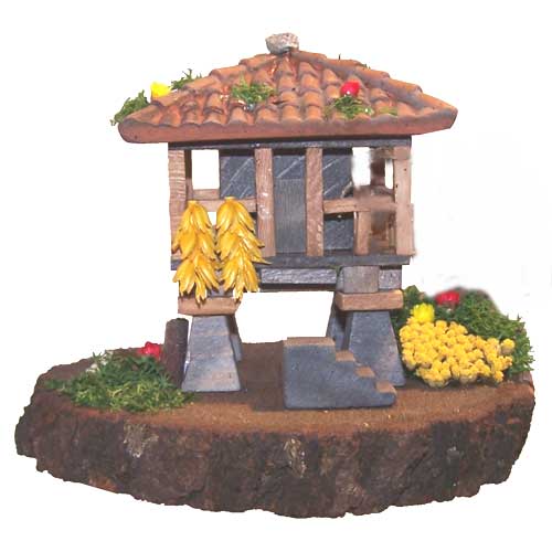 imagen figura hórreo asturiano