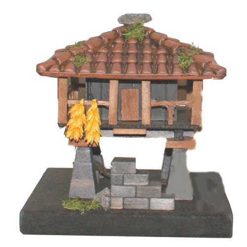 imagen figura hórreo asturiano