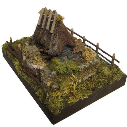 Imagen Teito piedra base madera mod.4