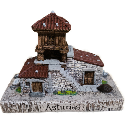 Imagen figura Casa con h&oacute;rreo cer&aacute;mica