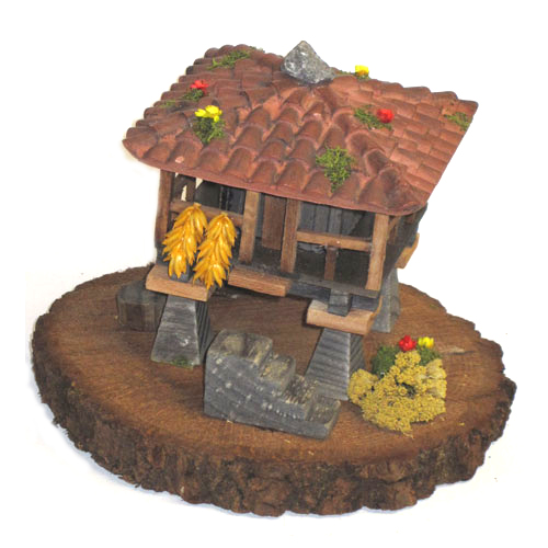 imagen figura hórreo asturiano