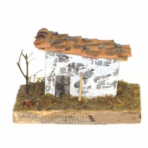 Imagen figura refugio de montaña artesanal Gijón Asturias