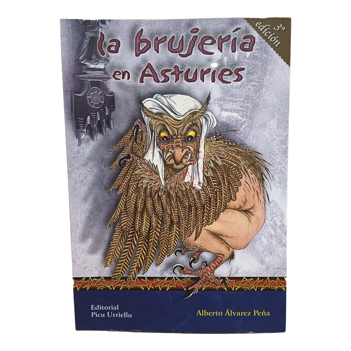 Portada libro La brujería en Asturies