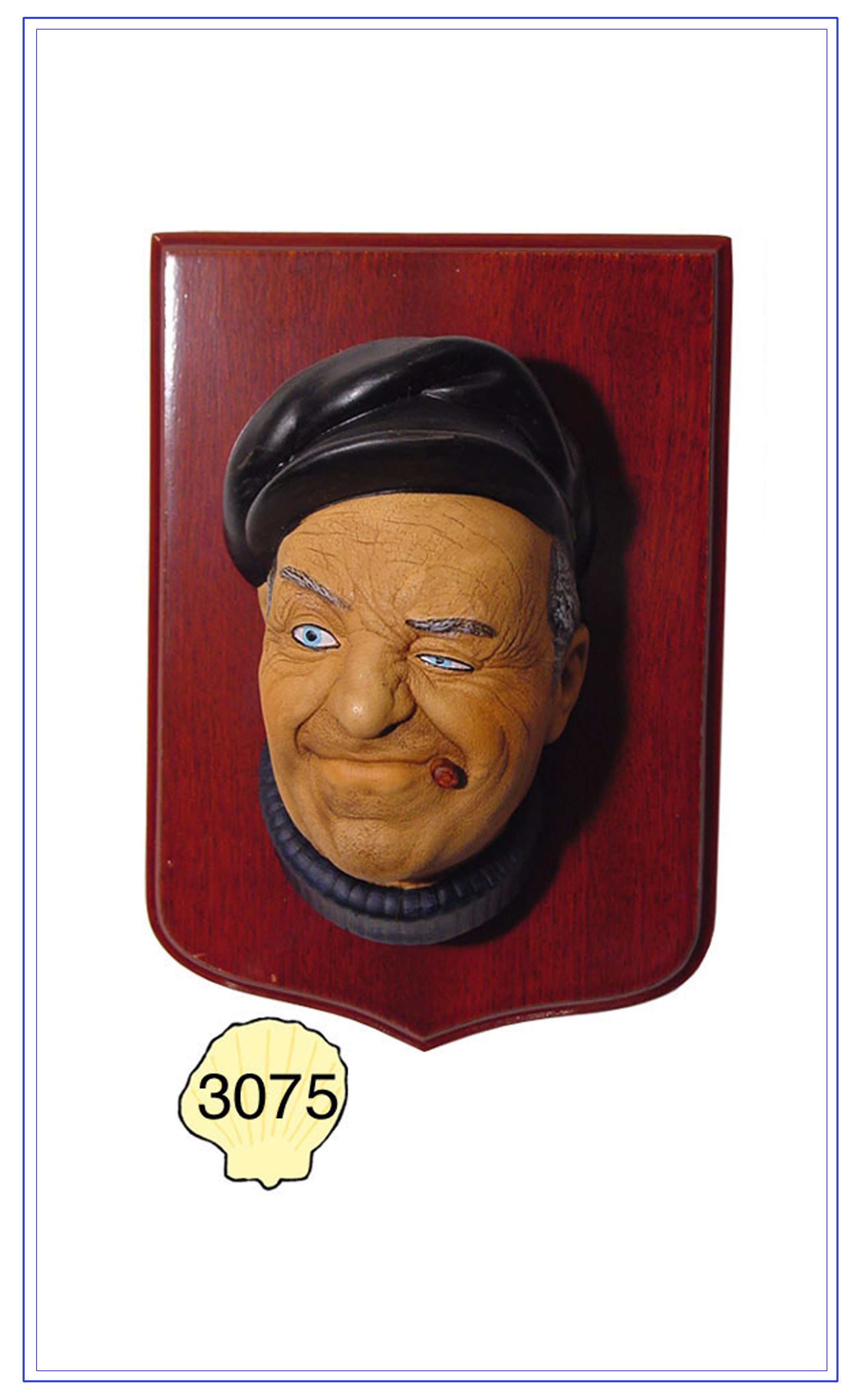imagen busto cerámica marinero 
