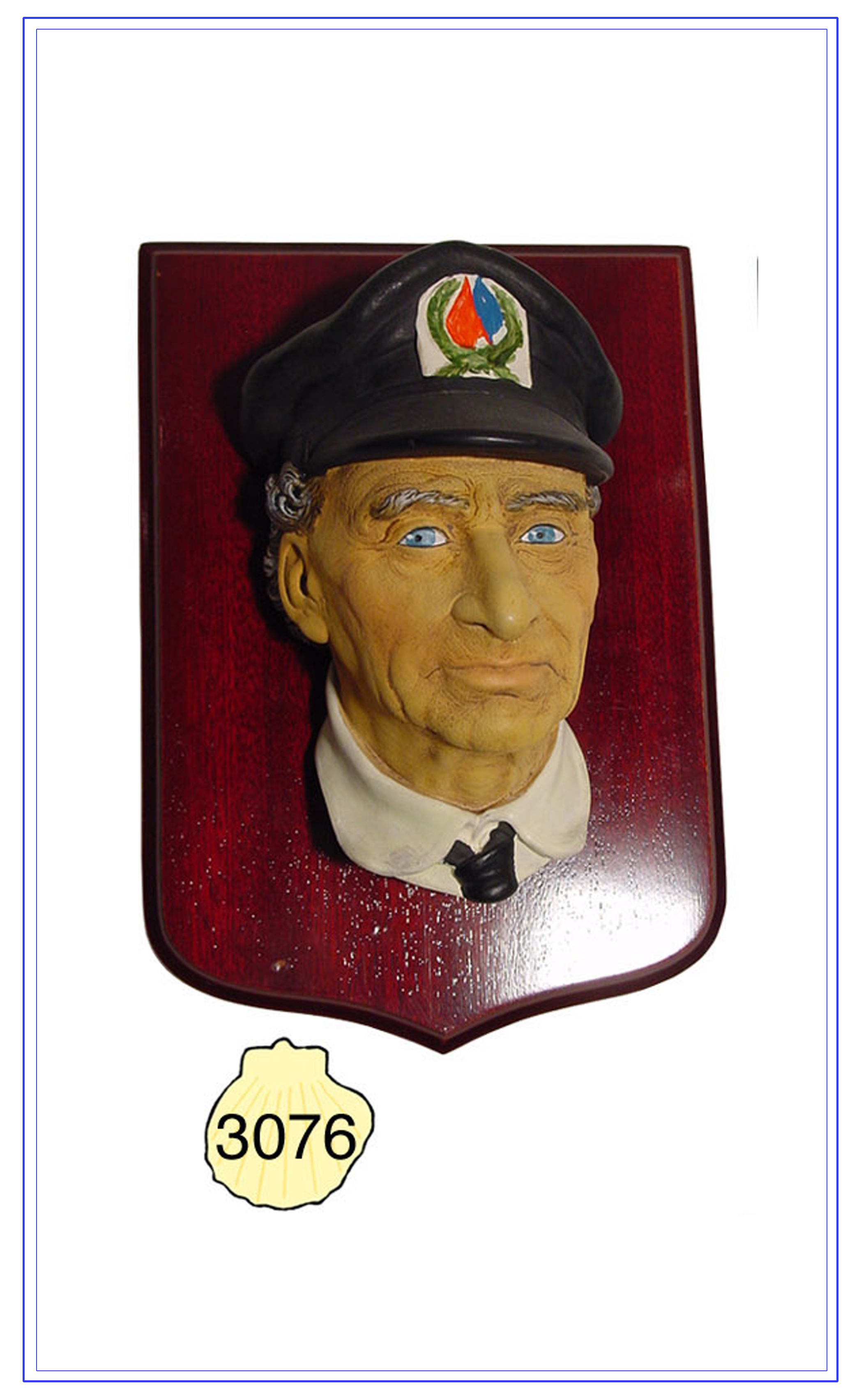 imagen busto cerámica marinero capitán
