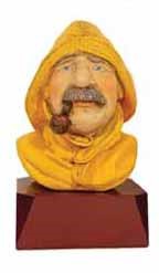 BUSTO MARINERO BIGOTE Y PIPA