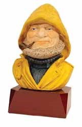 BUSTO MARINERO CHUBASQUERO Y PIPA