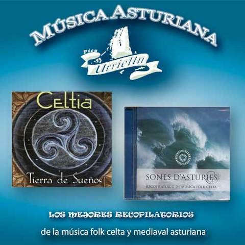 colección música folk asturiano