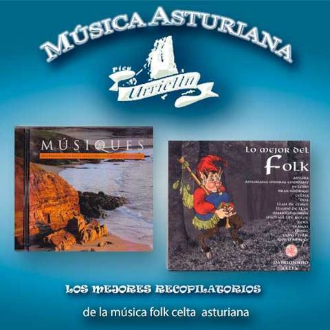 recopilatorios música folk celta asturiano
