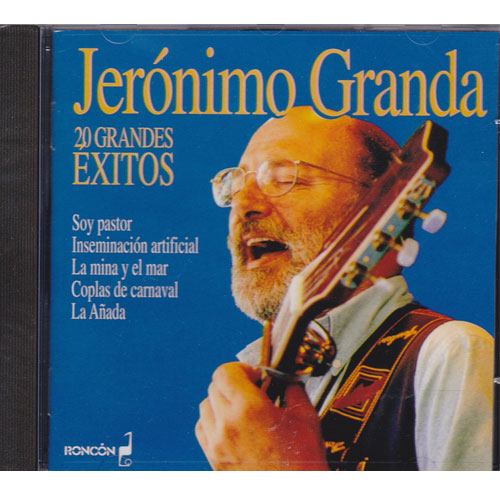 Imagen portada Jeronimo Granda  - CD 20 grandes exitos