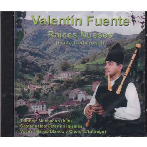 Imagen portada Valentín Fuente - CD Raices nueses