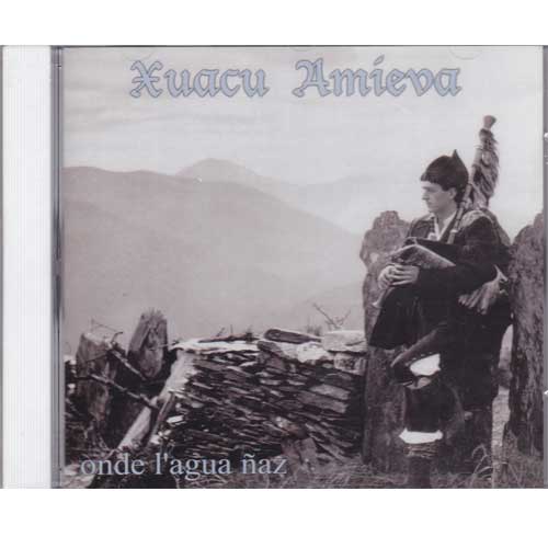 Imagen portada Xuacu Amieva - CD onde l´agua naz