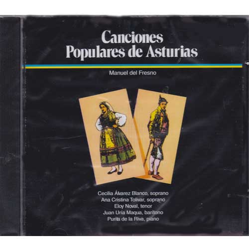 Imagen Cd Canciones Populares de Asturias