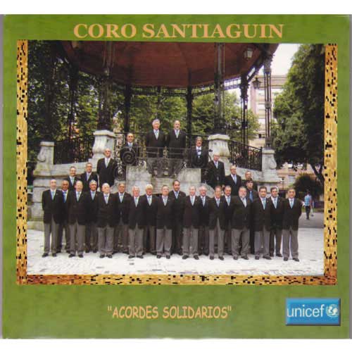  Imagen portada coro Santiaguin - CD Acordes solidarios