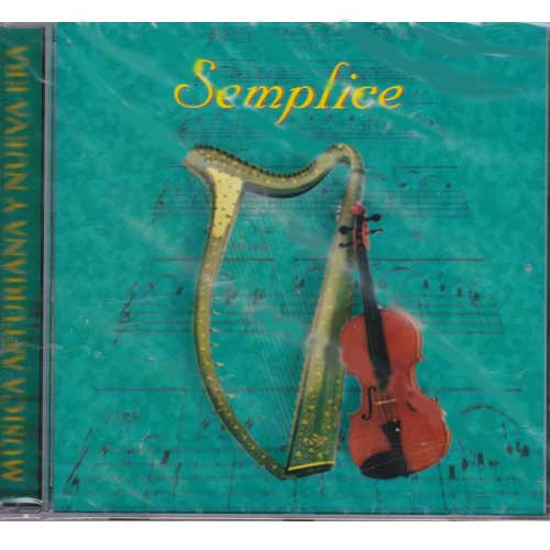 Imagen portada cd Sémplice - Música Asturiana y Nueva Era 