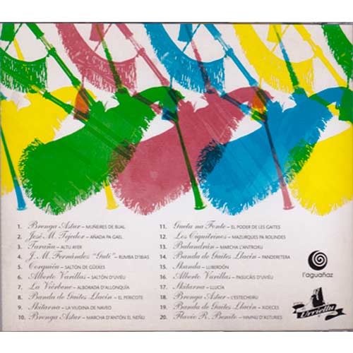 Imagen parte trasera cd la gaita asturiana