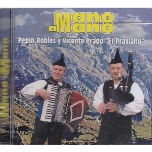 Imagen portada Pepin Robles y Vicente Prado - CD Mano a Mano
