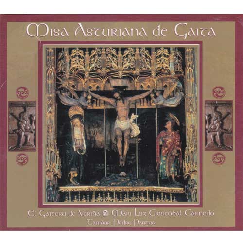 Imagen portada cd Misa asturiana de Gaita