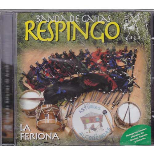 Imagen cd Banda de gaitas Respingo - La feriona