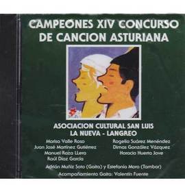Imagen portada cd campeones XIV concurso de la canción asturiana