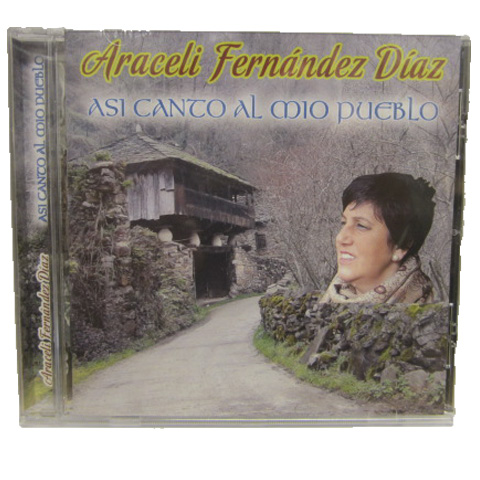Imagen portada Araceli Fernández Díaz - CD Así canto a mio pueblo