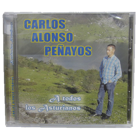 Imagen portada Carlos Alonso Peñayos - CD A todos los Asturianos