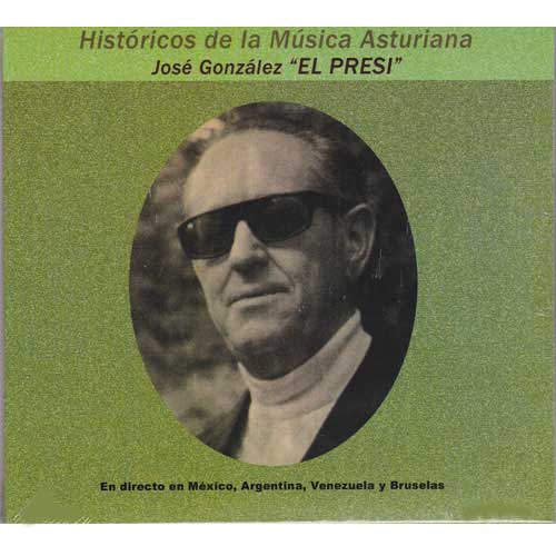 Imagen portada Jos&eacute; Gonz&aacute;lez - CD Historia de la m&uacute;sica asturiana
