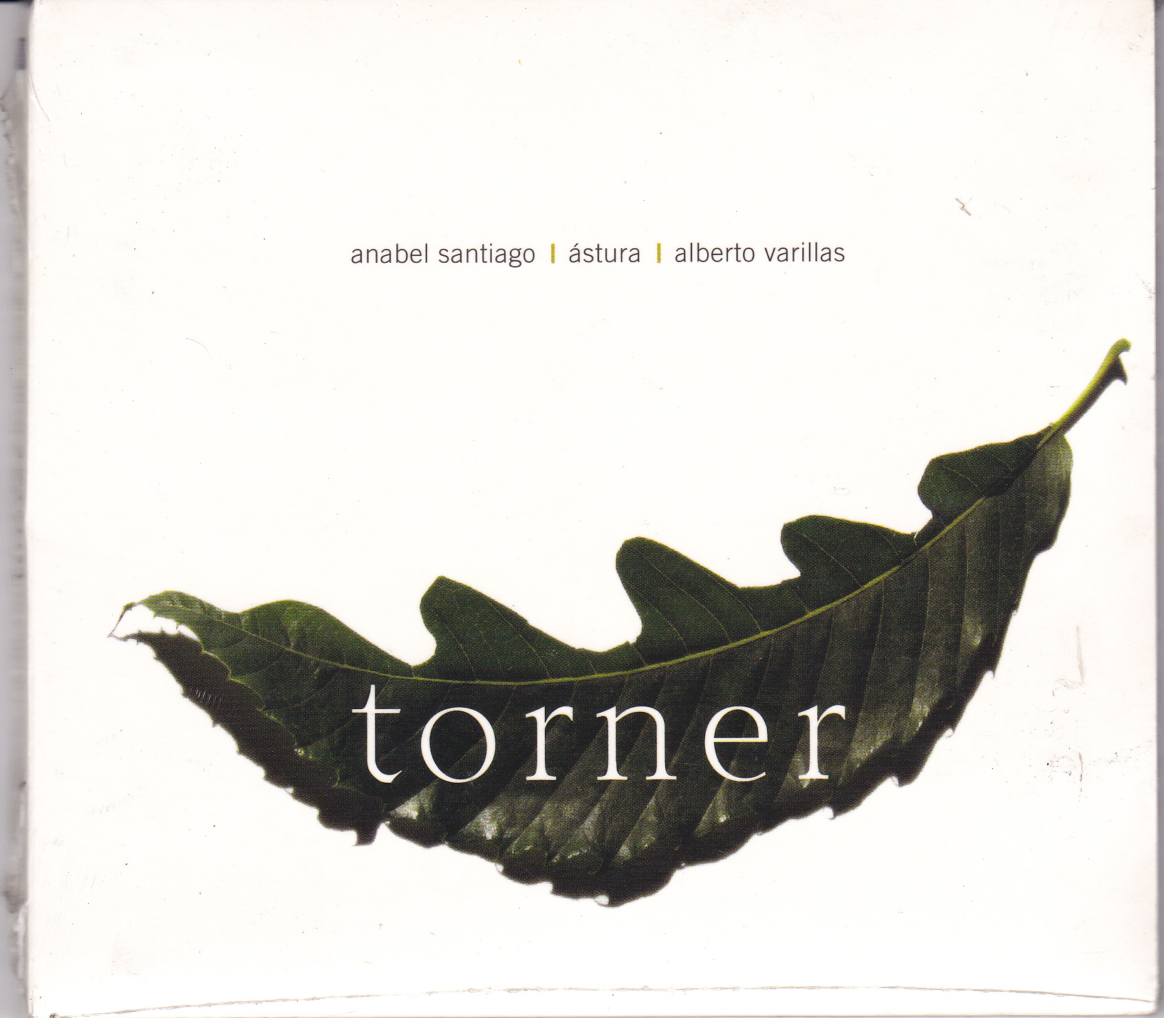 Imagen portada cd Torner. Interpretado por Anabel Santiago, Ástura y Alberto Varillas