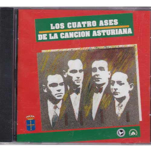 Imagen portada cd Los cuatro ases de la cancion asturiana