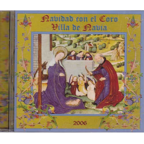 Imagen portada cd Navidad con el coro villa de Navia