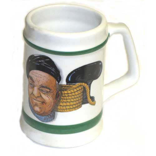 Imagen jarra porcelana con marinero y cuerda