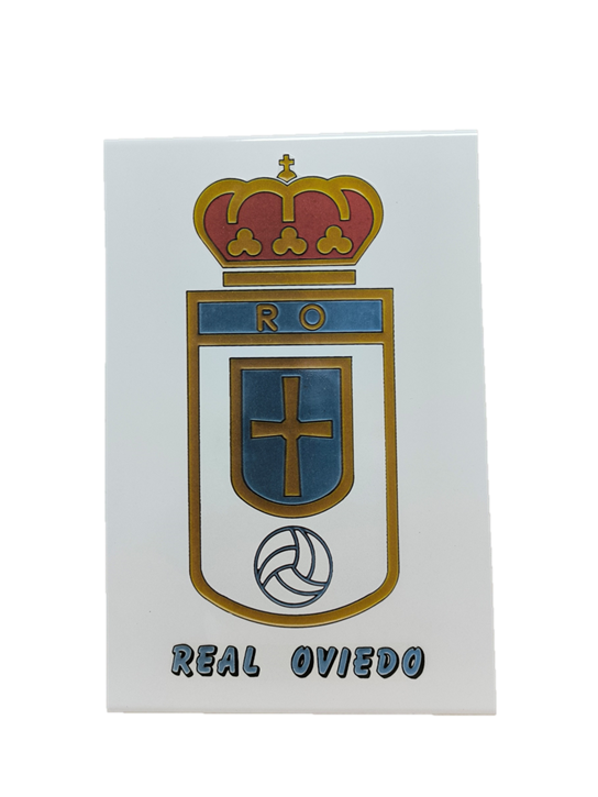 Imagen azulejo escudo Real Oviedo