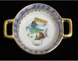 imagen paellera porcelana color motivos asturianos