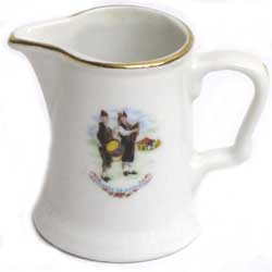 imagen jarra porcelana blanca Cudillero