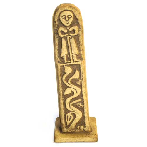 Imagen figura cerámica Barrote de cancel Lillo grande sobremesa
