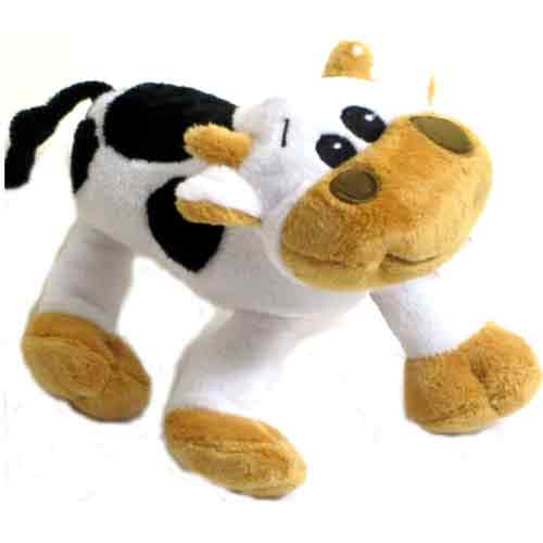 Imagen peluche vaca graciosa