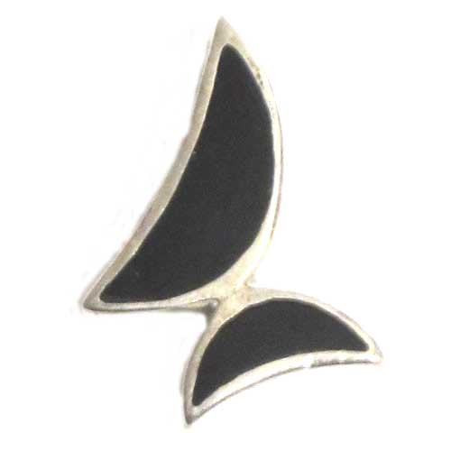  Imagen colgantes plata y azabache diseño medianos