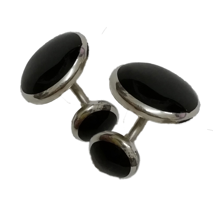 Imagen gemelos plata/azabache