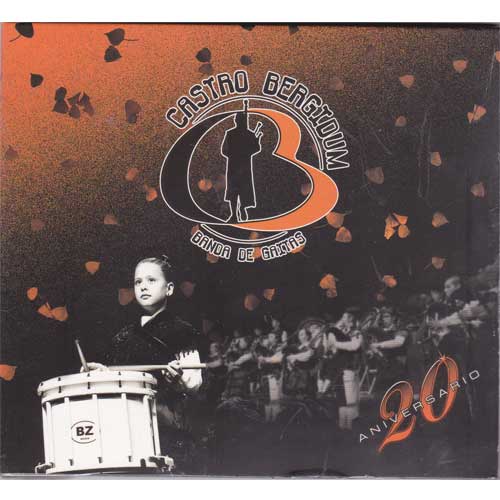 Imagen portada Banda de gaitas Castro Berguidum - CD 20 aniversario