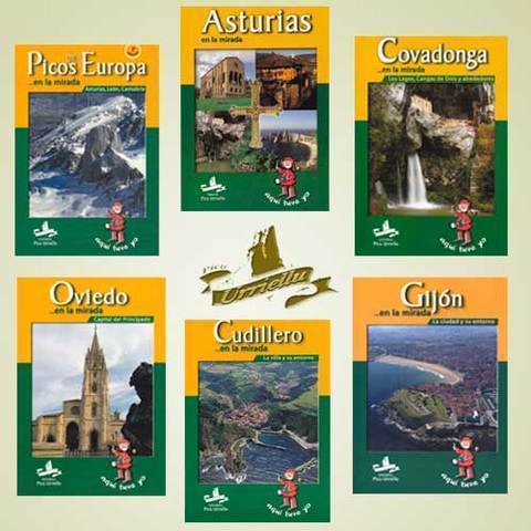colección libros lugares asturias 