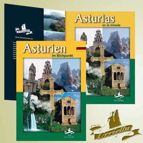 libro imágenes Asturias castellano y Alemán