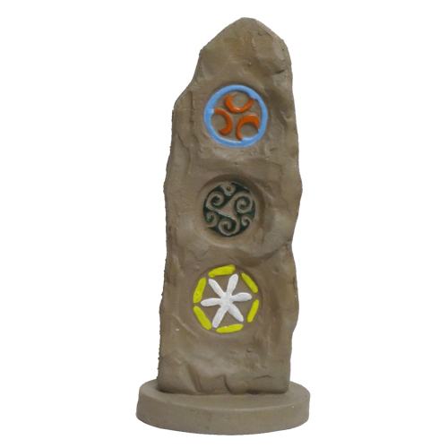 Imagen dolmen motivos celtas