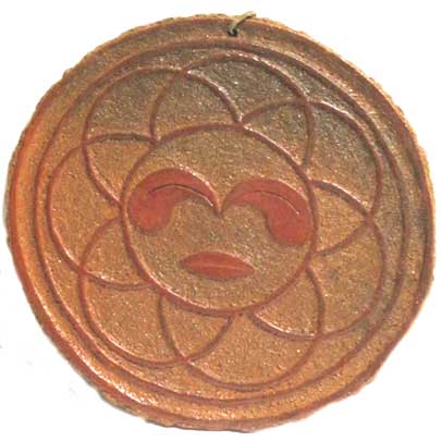 Imagen figura disco cerámica celta