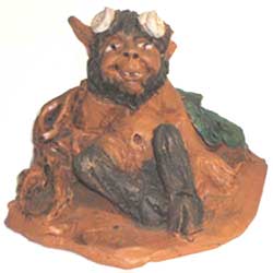 Imagen figuras mitología cerámica Busgosu