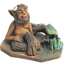 Imagen figuras mitología cerámica Busgosu