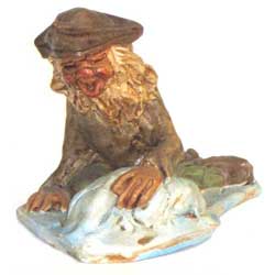 Imagen figuras mitología cerámica Nuberu